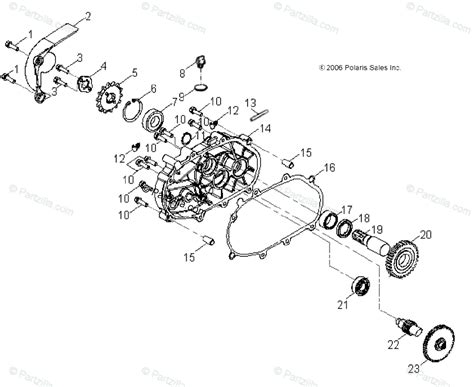 2012 Polaris Sportsman 400-500 ATV&39;s. . Polaris ranger 500 transmission diagram